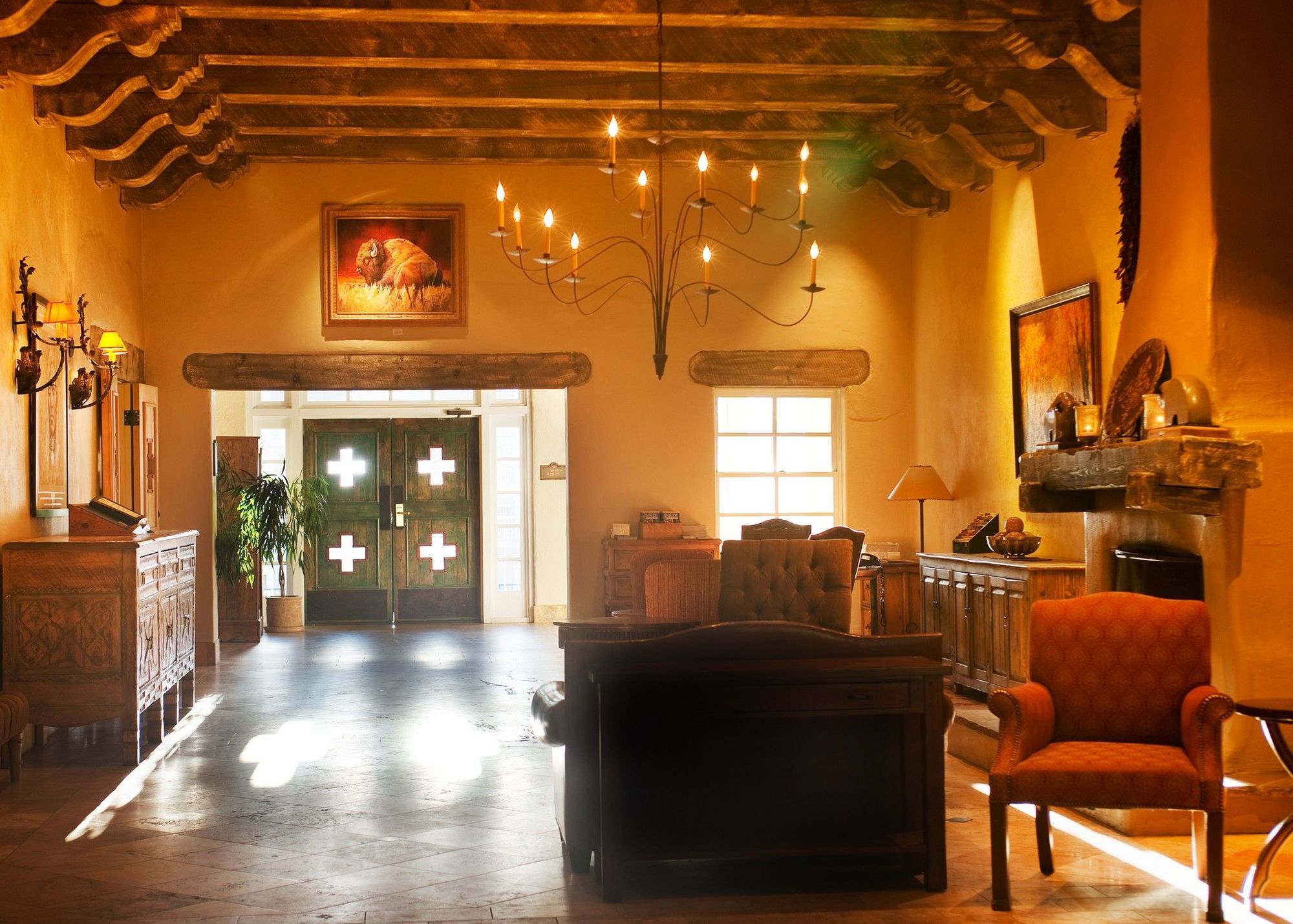Hilton Santa Fe Historic Plaza Hotel Bagian luar foto